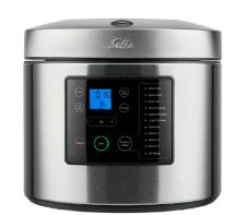 Solis Rice & Potato Cooker (Vielseitiger Reiskocher mit 3D-Heizsystem und 7 Programmen) bei Solis