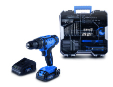 Scheppach Akku-Bohrschrauber-Set C-DTB74/1-X inkl. 74-teiligem Zubehörset + 1 x 2.0Ah Akku bei Jumbo in Aktion