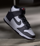 Nike Sportswear DUNK HIGH Weiss/Schwarz bei Lounge by Zalando in Aktion