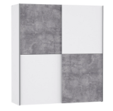 Schöner Schwebetürenschrank LINE mit 3er Set Schubladen inklusive Lieferung bei Conforama