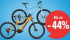 Bis zu 44% auf Velos + E-Bikes bie jumbo, z.B. California Mountainbike Dude (27.5, 44 cm)