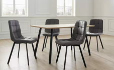 Günstige Lech Tischgruppe (Eiche, 140x80x76) inkl. Lieferung bei LIPO