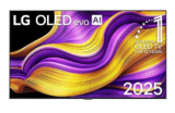 LG OLED Fernseher 65G57LW evo AI G5 mit 4K@165 Hz + 3 Jahre Garantie möglich bei Conrad