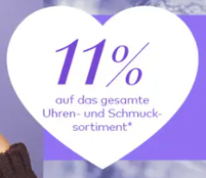 Singles Day Angebot: 11% auf Uhren & Schmuck bei CHRIST, nur online bis 11.11.