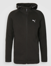 Puma EVOSTRIPE FULL Sweatjacke in der Farbe Schwarz bei Lounge by Zalando in den Grössen von S–XXL