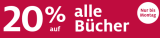 20% auf alle Bücher