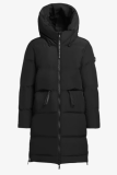 khujo AROMA2 knielanger Wintermantel in Schwarz bei Lounge by Zalando