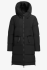 khujo AROMA2 knielanger Wintermantel in Schwarz bei Lounge by Zalando