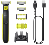 Philips OneBlade Face & Body (QP2824/30) mit 3 Klingen und 5-in-1 Trimmaufsatz bei Amazon