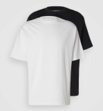 Günstige Basic-Shirts YOURTURN 2er-Pack Unisex bei Lounge by Zalando