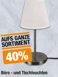 40 % auf Büro-Tischleuchten bei Migros Do it + Garden, z. B. LED-Deckenleuchte FRADELO 1