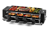 CUSIMAX Raclette-Grill für 8 Personen mit Antihaftbeschichtung Grillplatte günstig bei Amazon