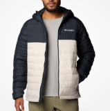 Columbia Herren Powder Lite II Hoodie Jacke in den Grössen M–XXL bei Bergzeit