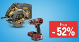Bis zu 52 % auf ausgewähltem Elektrohandwerkzeug bei Jumbo, z. B. Stanley Akku-Bohrschrauber 10.8 V mit 3 Akkus + 5 J. Garantie