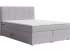 Boxspringbett HELENE 180x200cm mit integrierter Box und Lieferung bei Conforama