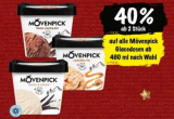 Nur heute - 40% Rabatt auf Mövenpick Glacé ab 2 Stück (mind. 480ml) bei Coop