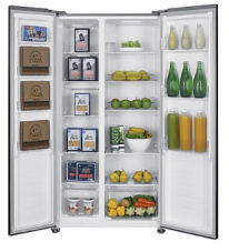 KOENIC Foodcenter/Side-by-Side KDD 171 E IN NF CH (442 l, E, 1770 mm, Inox) bei MediaMarkt