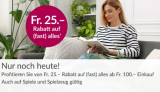 Orell Füssli Gutschein: CHF 25.– ab CHF 100.- Einkauf, nur noch heute gültig, z. B. LEGO Ideas Orangefarbene Katze (21376)