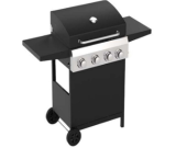 Sunset BBQ SINTRA Gasgrill mit 4 Edelstahl-Brennern und einer Grillfläche von 62,5 × 39 cm bei nettoshop in Aktion