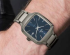 Rado True Square Herrenuhr mit Keramikgehäuse, blauem Zifferblatt & Saphirglas 38 mm bei Christ Uhren & Schmuck