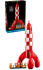 LEGO Ideas 21367 Die Mondrakete von Tintin (1283 Teile, 5 Minifiguren & Struppi) bei Amazon in Aktion
