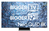 Riesiger 8K-Fernseher SAMSUNG Neo QLED QE75QN900 mit Neo QLED, Smart TV und 4K@144Hz bei MediaMarkt