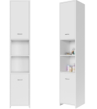 CASARIA Badezimmerschrank Weiss 180x30x30 cm inkl. Lieferung bei DeubaXXL