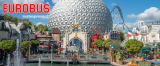 Hin- und Rückfahrt, 2 Eintritte (für 1 Erwachsenen) zum Europa-Park und Übernachtung