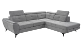 SKAGAF Ecksofa mit verstellbaren Kopfstützen, Schlaffunktion & Bettkasten bei Conforama inkl. Lieferung