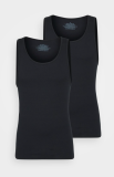 Under Armour Performance Solid Fitted 2-Pack Unterhemd/-Shirt in Weiss oder Schwarz bei Lounge by Zalando