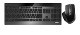 Rapoo kabelloses Tastatur- und Maus-Set 9900M bei Office World in Aktion