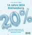 20% Rabatt auf alles nur bei IKEA Rothenburg für IKEA Family Mitglieder!
