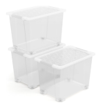 Diverse Aufbewahrungsboxen bei Jumbo in Aktion, z. B. 3× Rotho Aufbewahrungsbox inkl. Deckel Evo Easy (65 l)