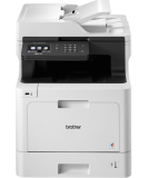 Brother 4-in-1-Farblaser-Multifunktionsdrucker MFC-L8690CDW bei Office World in Aktion