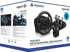 LOGITECH G923 SE, Rennlenkrad, Pedale und Schalthebel wieder bei MediaMarkt in Aktion