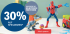 30% Rabatt auf Spielwaren  bei Coop und Coop City, z.B. LEGO  City Personen-Schnellzug (60337)