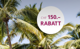 CHF 150.- Gutschein für lastminute.ch Pauschalreisen bis 07.10.
