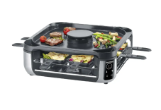 Raclette-Gestank adé - Severin RG 2379 SEVENTO rauchfreier Raclette-Grill für 8 Personen mit Rauchfilter zum Bestpreis