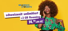 TalkTalk International S (Alles unlimitiert in CH, 2 GB Roaming, 100 Min. ins & im Ausland + gratis Aktivierung)
