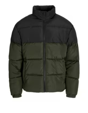 JACK & JONES Jacke in den Farben Dunkelolivgrün oder Dunkelgrau bei Manor in Aktion