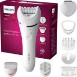 Philips Epilierer Series 8000 kabelloser Nass- und Trockenepilierer für Beine und Körper (BRE735/00)