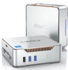 KAMRUI Refurbished 4K Mini PC Intel N95 16GB DDR4 RAM 512GB M.2 SSD ROM WIFI 5