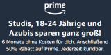 Amazon Prime Rabatt: 6 Monate kostenlos für Studierende, Azubis & 18- bis 24-Jährige