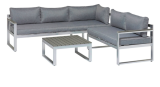 Gut bewertetes Home and More Ecksofa Mary Aluminium (213 × 70 × 63 cm) bei Jumbo inkl. Lieferung