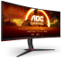 AOC UW-QHD-Monitor CU34G2XPD (34″, UW-QHD, Fast-VA-Panel, 180 Hz, 300 nits) bei Amazon zum Toppreis