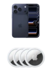 APPLE iPhone 17 Pro (256 GB) + Apple AirTag (2. Generation) 4er-Pack bei MediaMarkt