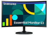 Günstiger SAMSUNG Essential Monitor S3 S36GD (24″, FHD, VA-Panel, 250 nits, 100 Hz) bei MediaMarkt