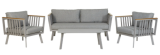Bis zu 50% Rabatt auf Gartenmöbel bei Jumbo, z.B. Home and More Lounge-Set Augusta (3-Sitzer) + Lieferung