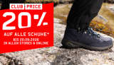 20% Rabatt auf fast alle Schuhe bei Ochsner Sport für CLUB-Mitglieder bis am 20.9.