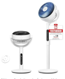 Höhenverstellbarer Levoit Standventilator (20 dB, 30 m, 2465 m³/h Luftvolumen) bei Amazon in Aktion